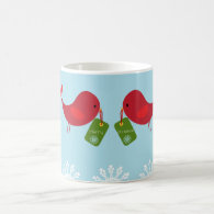 Sweet Christmas Birds - Mug