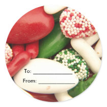 sweet christmas candy gift tag stickers by camerabag sweet christmas candy gift tag stickers