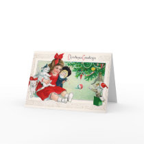 Sweet Christmas Card - Childs card