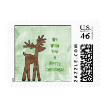 Sweet Christmas Reindeer Stamps