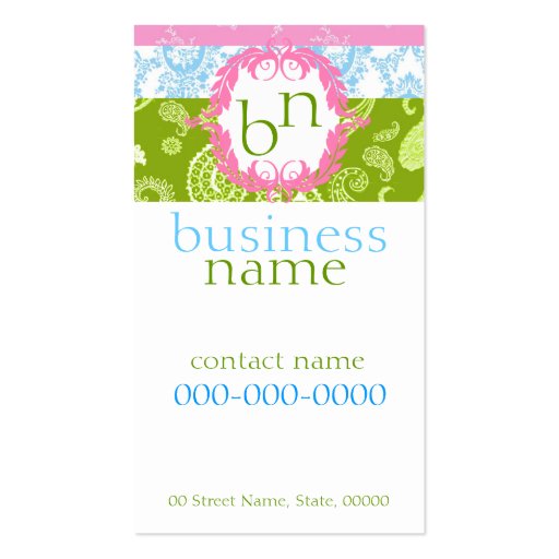 Sweet Colors Business Card