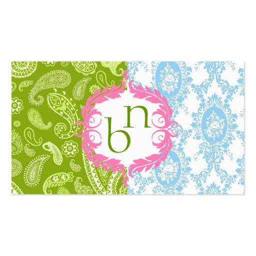 Sweet Colors Business Card (back side)