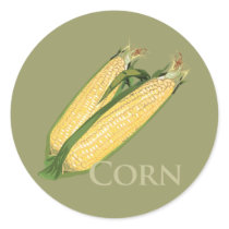Sweet Corn stickers by aproducetrail Sweet Corn stickers