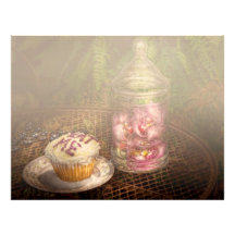 Sweet - Cupcake - Eat Me Custom Letterhead
