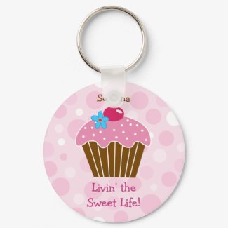 Sweet Cupcake Keychain keychain