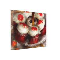 Sweet - Cupcake - Red velvet cupcakes canvas prints