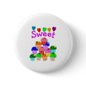 "Sweet" Cupcake Stack with Bright Hearts buttons by gailg1957 "Sweet" Cupcake Stack with Bright Hearts buttons