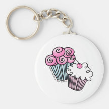 Sweet Cupcakes Key Chain
