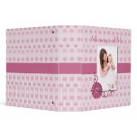 Sweet Custom Pink Photo Binder