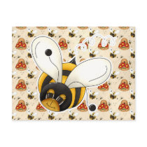 Sweet Cute Little Bumble Bee Postcards