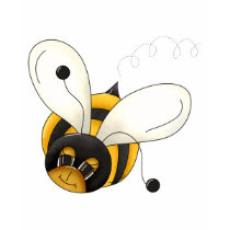 Sweet Cute Little Bumble Bee t-shirts by cutespot Sweet Cute Little Bumble Bee t-shirts