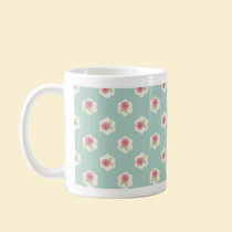 Sweet Daisy Mug in Aqua