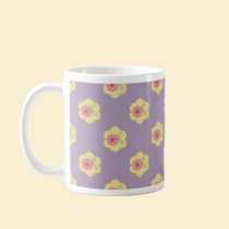 Sweet Daisy Mug in Purple
