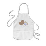 Sweet Damask Chicks Blue Boy Custom Gift Apron Sweet Damask Chicks Blue Boy Custom Gift Apron
