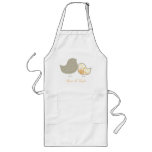 Sweet Damask Chicks Yellow Custom Gift Apron Sweet Damask Chicks Yellow Custom Gift Apron