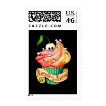 Sweet & Deadly  Skull Cupcake Stamps