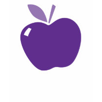 sweet delicious purple apple t-shirt