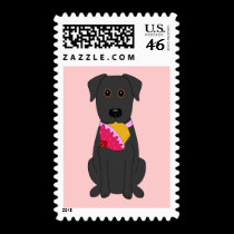 Sweet Dog Pink stamps