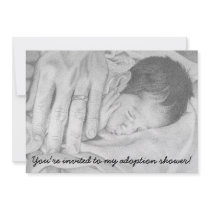 Sweet Dreams Baby, Adoption Shower Invitation invitation