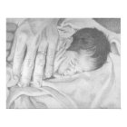 Sweet Dreams Baby Black and White print