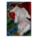 sweet dreams Basset card by lynndart sweet dreams Basset card