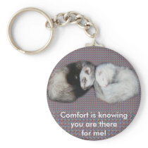 Sweet Dreams Ferrets Keychains