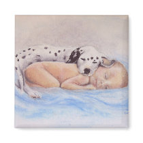 Sweet Dreams Magnet by arthelpinganimals Sweet Dreams Magnet