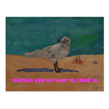 SWEET DREAMS- Postage Stamp Post Card