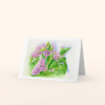 Sweet Droplets watercolor art greeting card cards