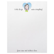 Sweet E. made-to-order Stationery letterhead