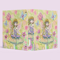 Sweet Fairy and Butterflies Binder