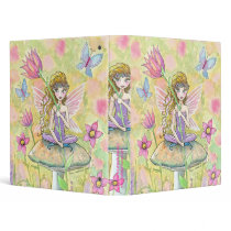 Sweet Fairy and Butterflies Binder