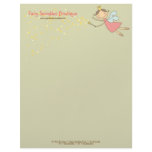 Sweet Fairy &amp; Stars Personal / Business Letterhead