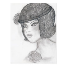 Sweet Flapper Postcards