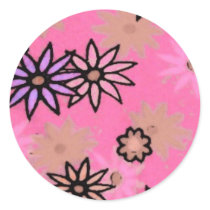 Sweet Floral Design Stickers stickers