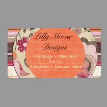 Sweet Floral Labels labels