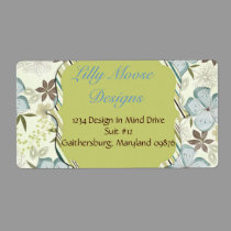 Sweet Floral Labels labels