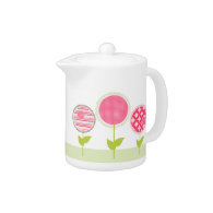 Sweet Floral Teapot
