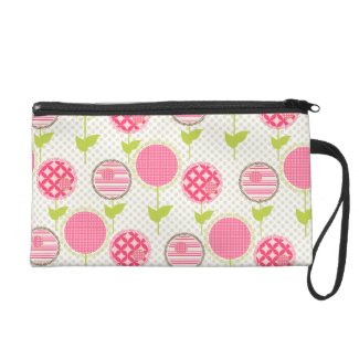 Sweet Floral Wristlet Purses