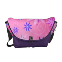Sweet Flower Design Messenger Bag messenger bags