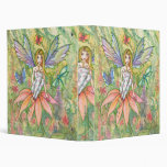 Sweet Flower Fairy with Butterflies Binder