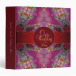 Sweet Fractal Lace Wedding Album Binder
