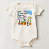 Sweet Funny Adopted Baby Cartoon  shirt