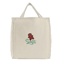 Sweet Gingerbread embroidered bags