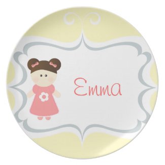 Sweet Girl - Personalized Plate plate