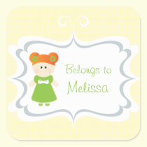 Sweet Girl - Personalized Sticker stickers