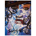 Sweet Girl shades of Blue and Purple t-shirts
