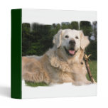 Sweet Golden Retriever Binder binders