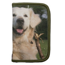 Sweet Golden Retriever Wallet Folio Planners