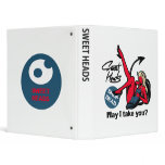 SWEET HEADS #HG 3 RING BINDERS